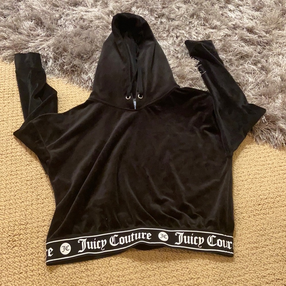 juicy couture cropped hoodie